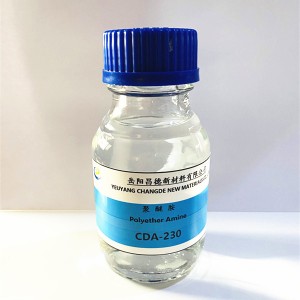 Polieter amina D230 CAS 9046-10-0 untuk Agen Pengeras Epoksi