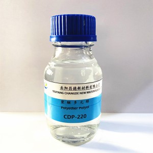 CASE polyol 220 untuk elastomer poliuretan, perekat, sealant, pelapis tahan air dan bahan paving